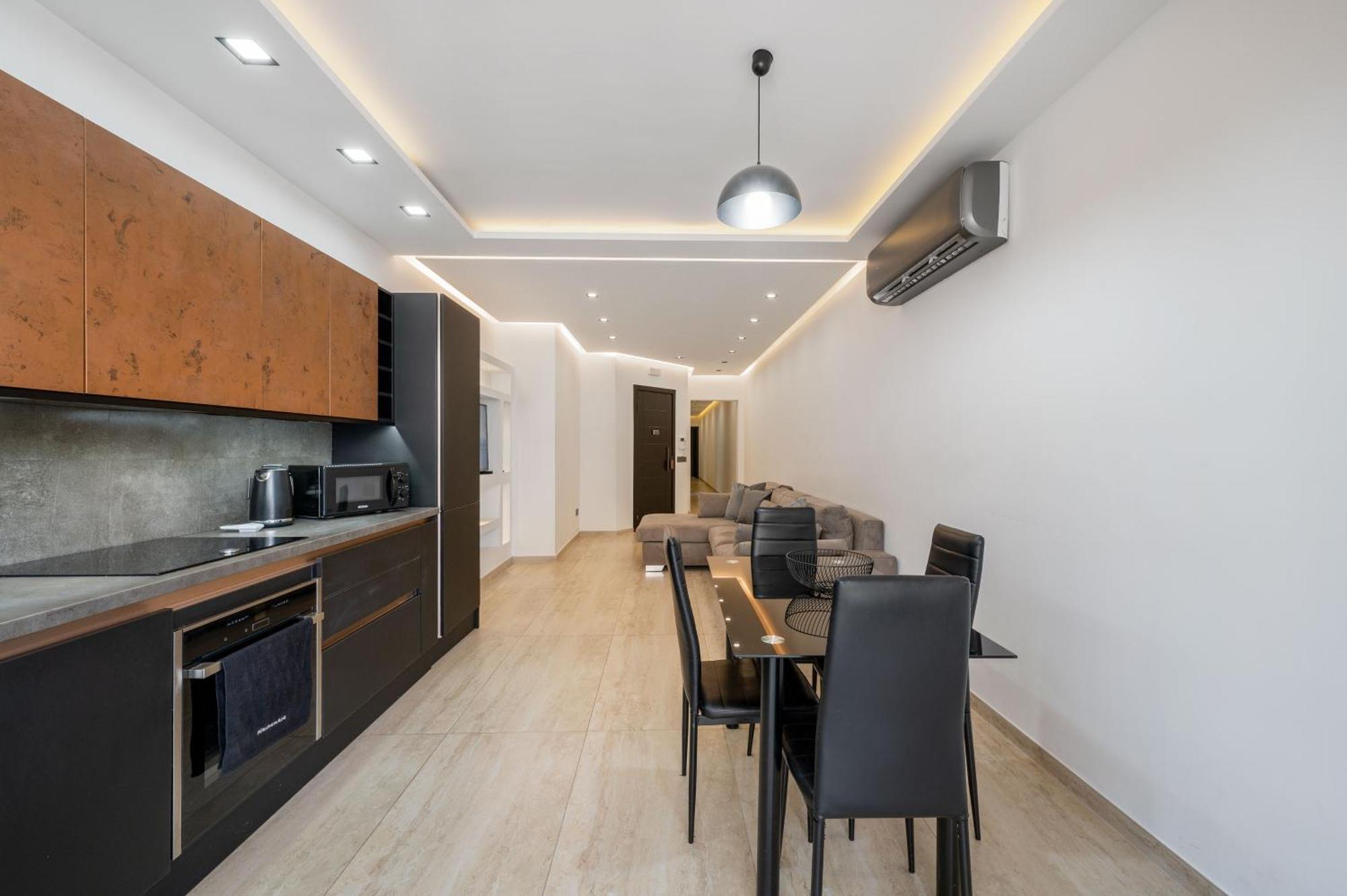 Stylish 2 Bedroomed Apartment Gzira Esterno foto